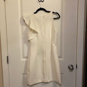 Lulu’s White Ruffle Dress